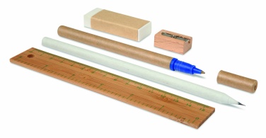 Logotrade reklaamkingituse foto: Statsionaarne komplekt puuvillases kotis